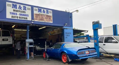 M&R muffler discount in San Gabriel