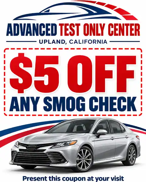 Advanced Smog Test Only Center STAR Certified in Upland