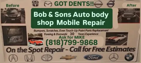 Bob And Sons Mobile Dent Repair in Van Nuys