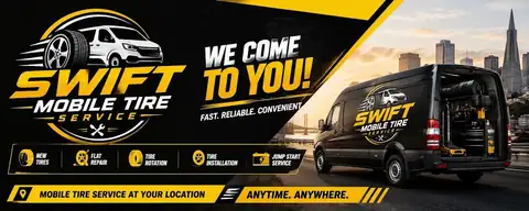Swift Mobile Tire Repair Service in American Canyon