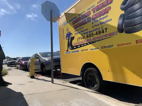 Cubano Tires Mobile Shop in Anaheim