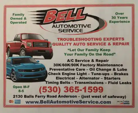 Bell Automotive Service in Anderson