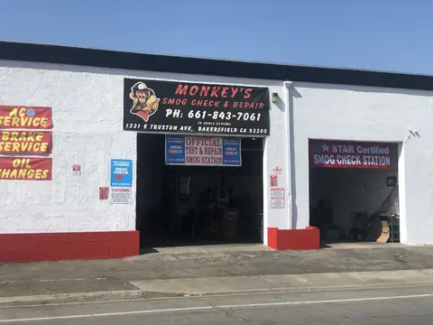 Monkey’s Smog Check and Repair STAR STATION in Bakersfield