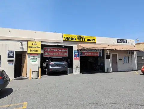 Brea's Smog Test Only in Brea