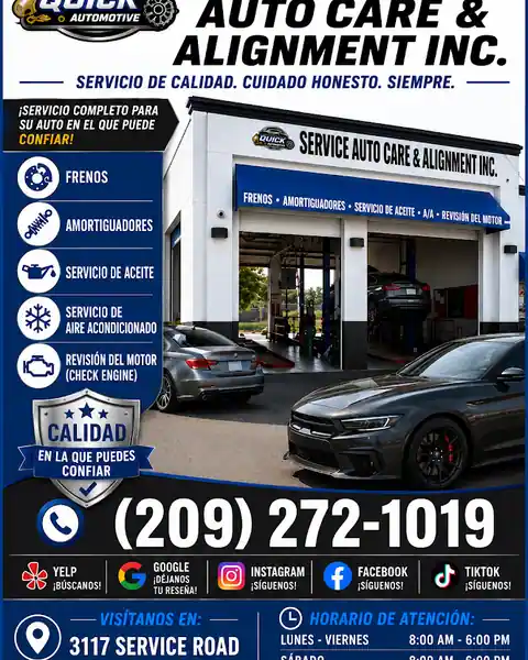 Service Auto Care & Alignment INC in Ceres
