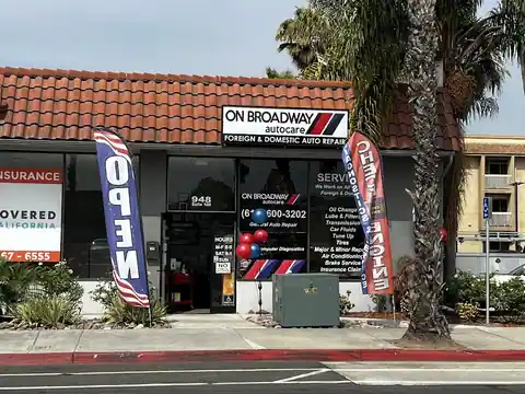 On Broadway Auto Care Inc. in Chula Vista