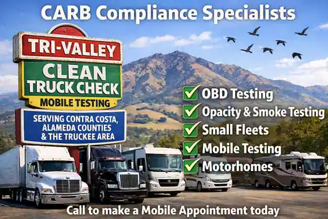 Tri Valley Clean Truck Check in Danville