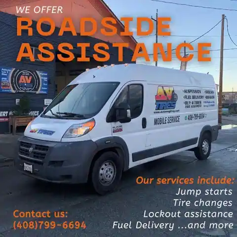 AV Tires Mobile Service in Gilroy