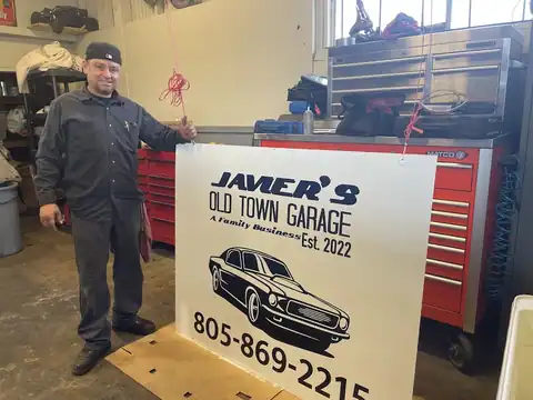 Javier's Old Town Garage in Goleta