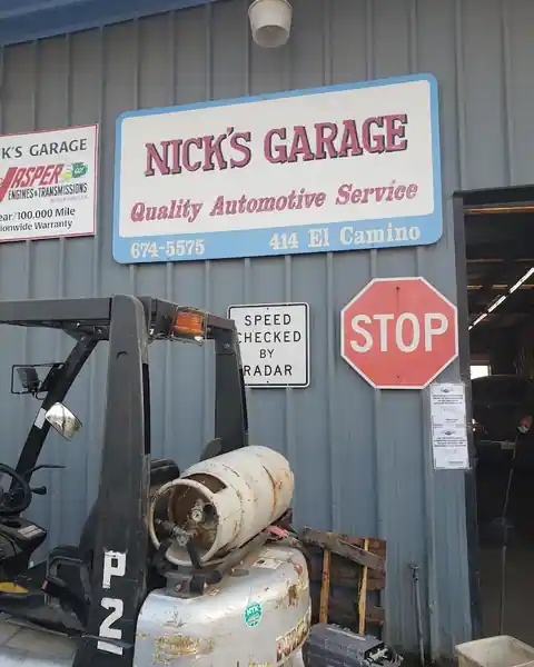 Nick's Garage in Greenfield
