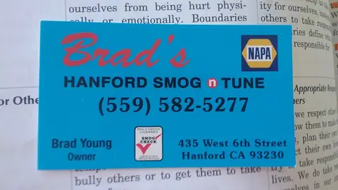 Brad's Hanford Smog & Tune in Hanford