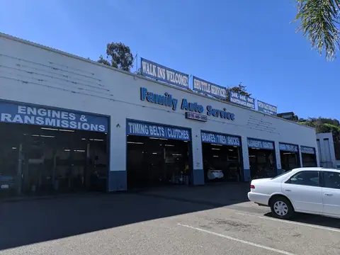 Family Auto Service & Tire Center in La Mesa
