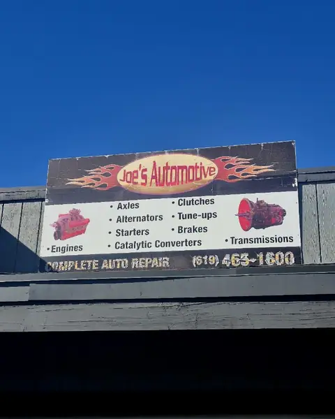 Joe's Automotive in La Mesa
