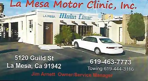 La Mesa Motor Clinic, Inc in La Mesa