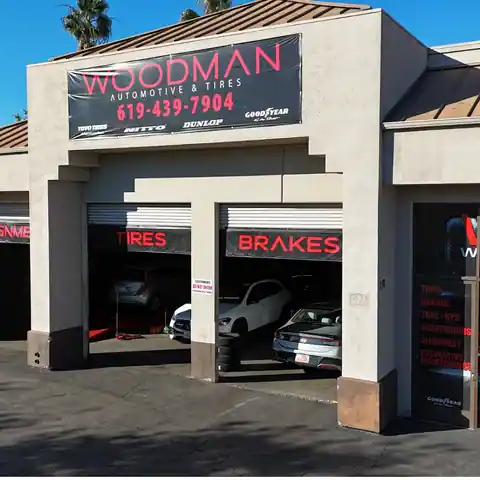 Woodman Automotive & Tires in La Mesa