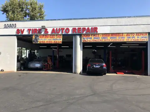 SV Tire & Auto Repair in Lake Forest