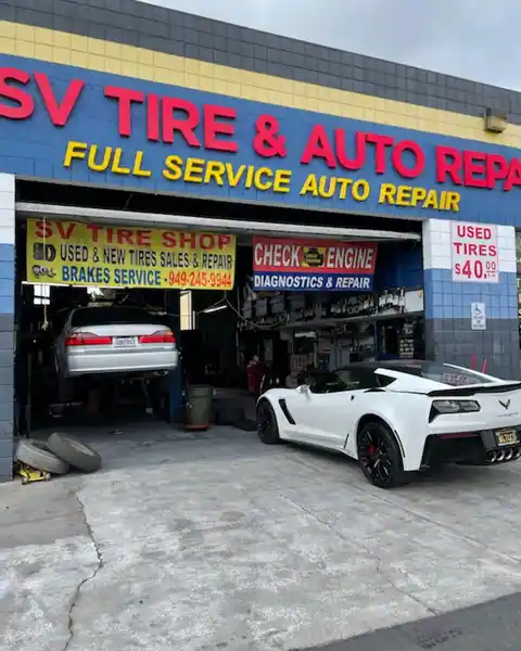 SV tire shop in Lake Forest