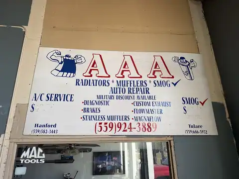 AAA Radiators & Mufflers in Lemoore