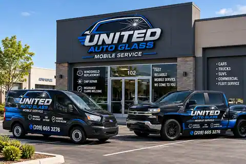 United Auto Glass Mobile Service in Manteca