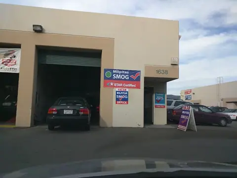 Milpitas Smog Test Only in Milpitas