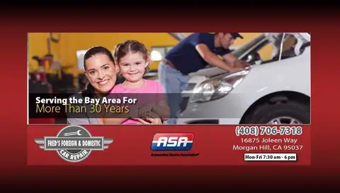 Freds Foreign and Domestic Car Repair in Morgan Hill
