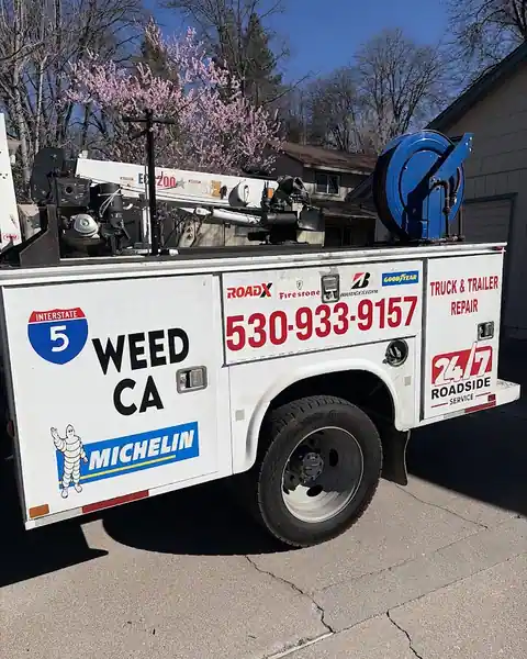 Semi Truck Repair Shop Weed in Mt Shasta