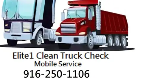 Elite 1 Mobile Clean Truck Check in Olivehurst