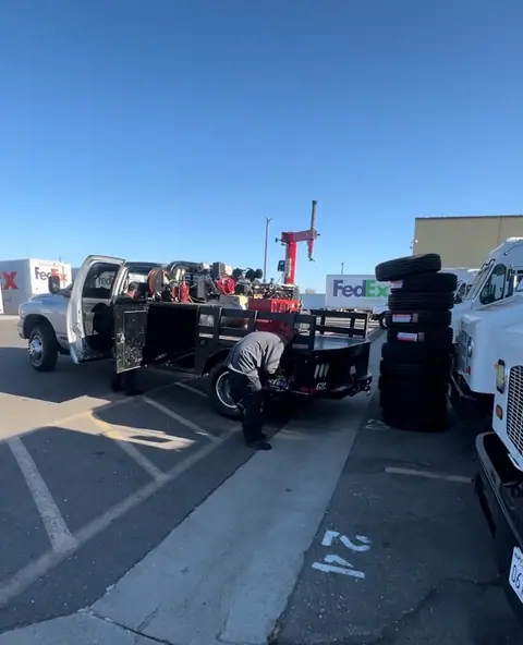 D&L Commercial Mobile Tire Shop in Roseville