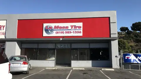 La Mesa Tire Company in San Diego