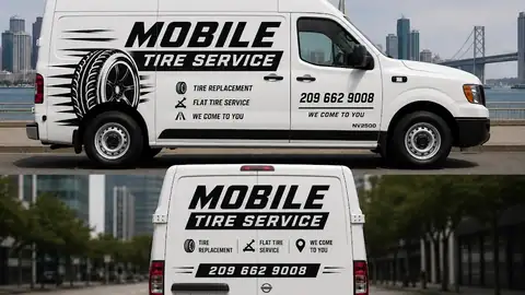 Mobile tire service in San Francisco