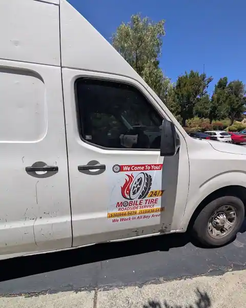 Mobile tire roadside services in San Lorenzo