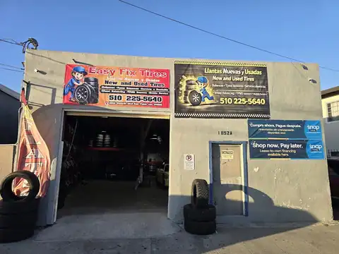 Easy Fix Tires. Tire shop / Mobile Services in San Pablo