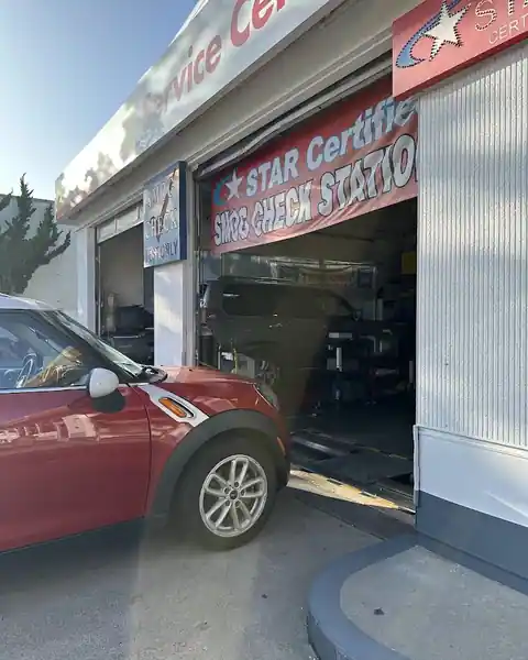 Clear Blue Test Only Star Smog Station in San Ramon