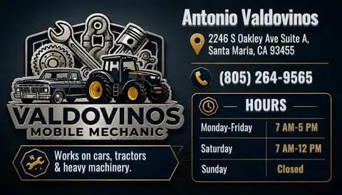 Valdovinos Mobile Mechanic in Santa Maria
