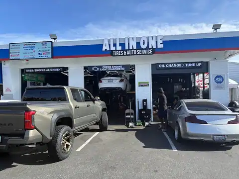 All in one tires & auto service in Sunnyvale