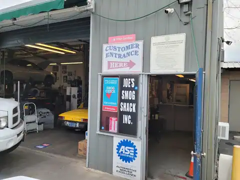 Joe's Smog Shack, Inc. in Tracy
