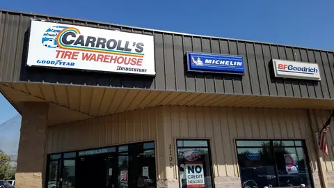 Carroll's Tire Warehouse in Tulare