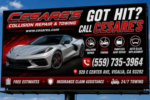 Cesare's Collision Repair & Towing, Inc in Visalia