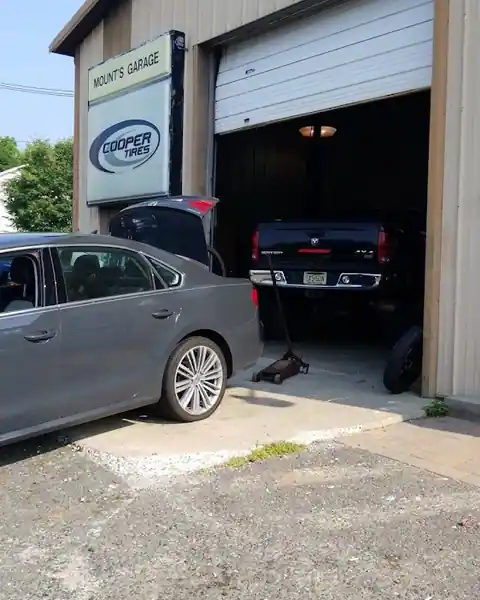 Mount's Garage in Hightstown