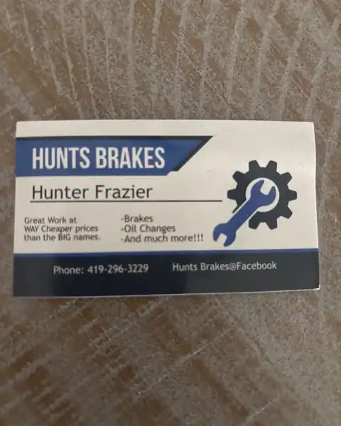 Hunts Brakes Mobile Mechanic Services in Lima
