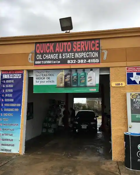 Quick Auto service & state Inspection in Sugar Land