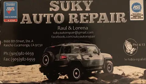 Suky Auto Repair in Rancho Cucamonga