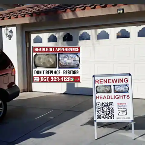 Mobile Headlight Restoration Service in Canyon Lake