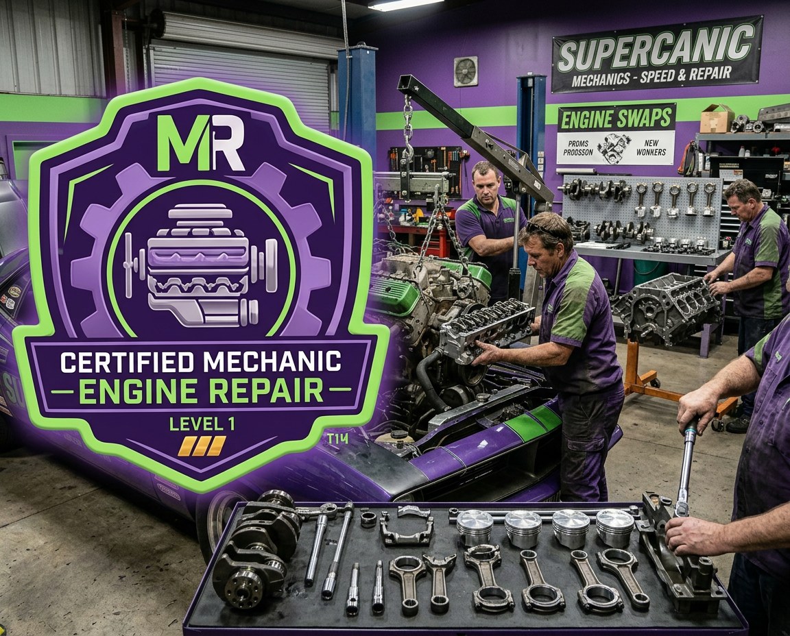 Engine Repair & Rebuild in action