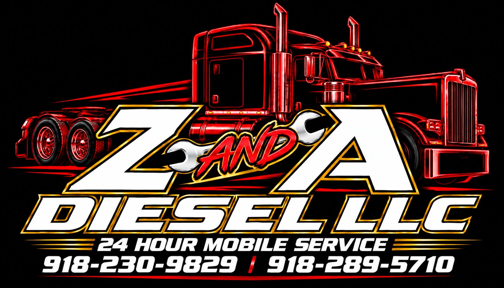 Z and A Diesel LLC logo